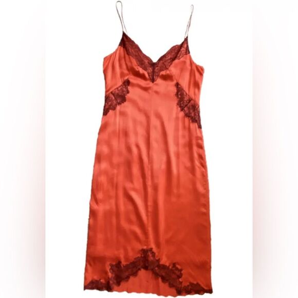Rag and bone 100% Silk lace Slip Dress - Picture 3 of 13